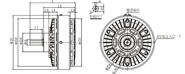 磁粉制動器能否當軸承使用，制動器廠家